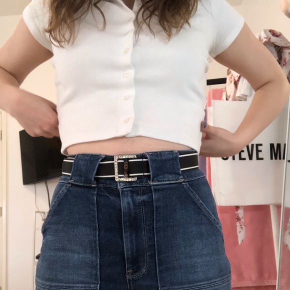 Black and white express belt 🖤 - Picture 2 of 6